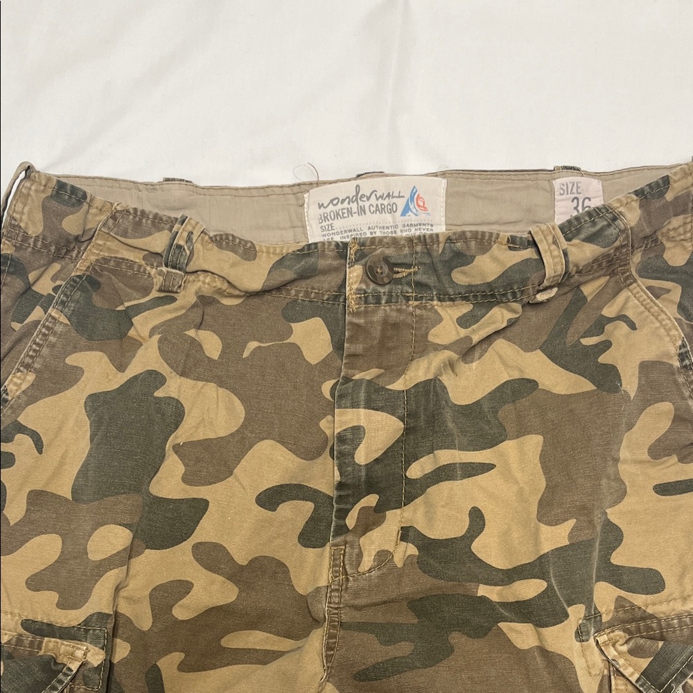Cargo Camouflage Men Shorts